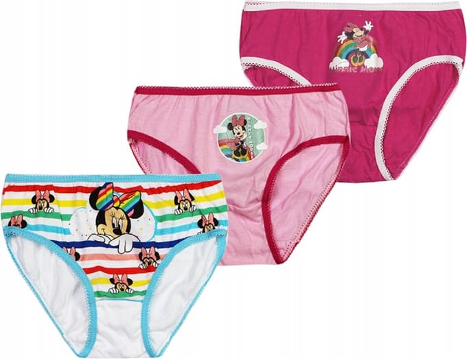 Disney Minnie Mouse - Onderbroeken set 3 stuks - 4-5 Jaar
