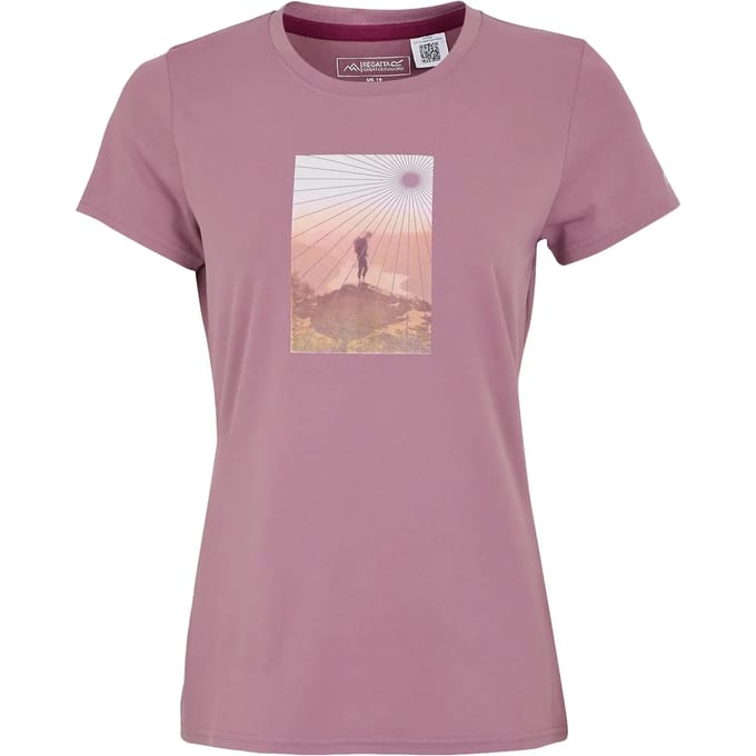 T-shirt Korte Mouwen Hiking Dames