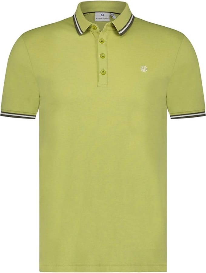 Blue industry polo groen