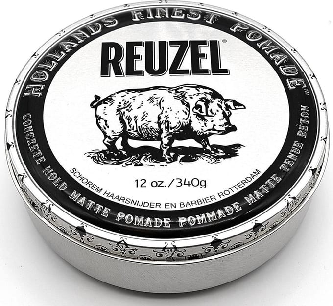 Reuzel Haarstyling Betonhoudende matte pommade Pomade Heren 95 g