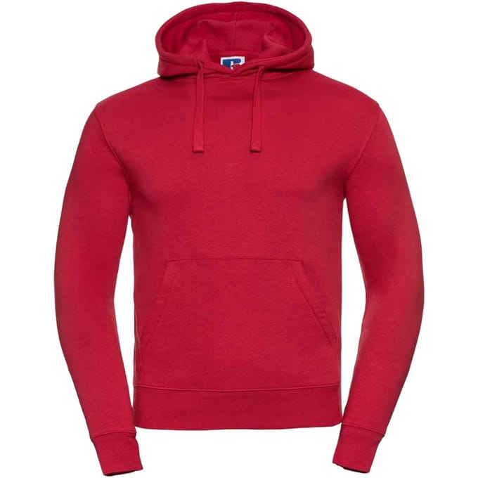 Russell Heren Authentieke Hoodie (Klassiek rood)