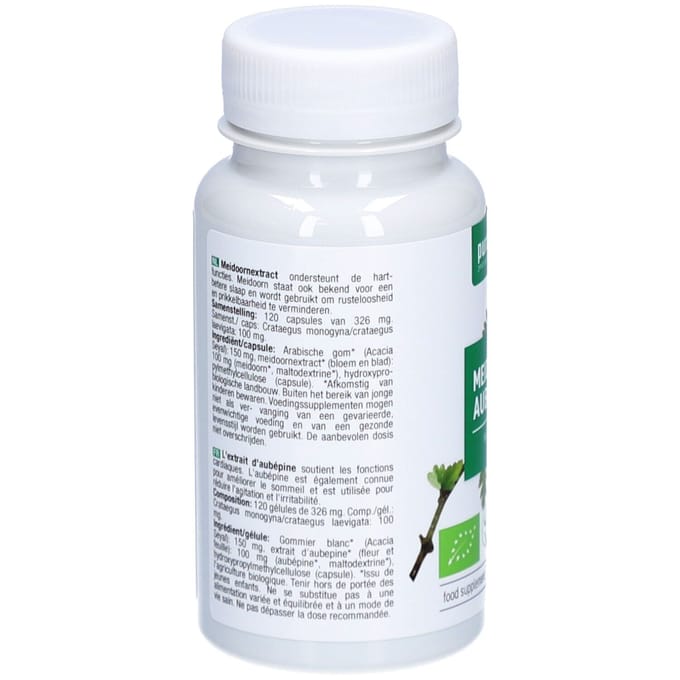 Purasana® Meidoorn Nieuwe Formule 120 Capsules