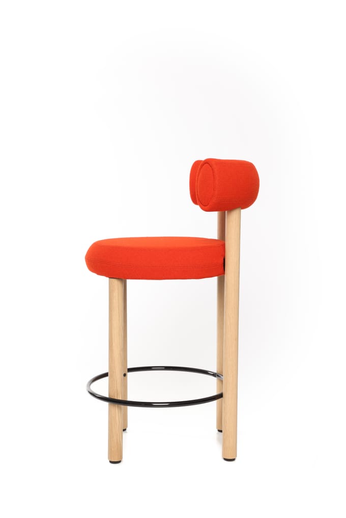 Tom Dixon Dikke barkruk Hout - natuur - TomDixonHallingdal65_0600 - Zithoogte 65 cm