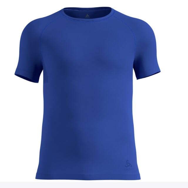 Odlo Odlo BL TOP crew neck s/s PERFORMANCE X-LIGHT BLAUW - Maat M