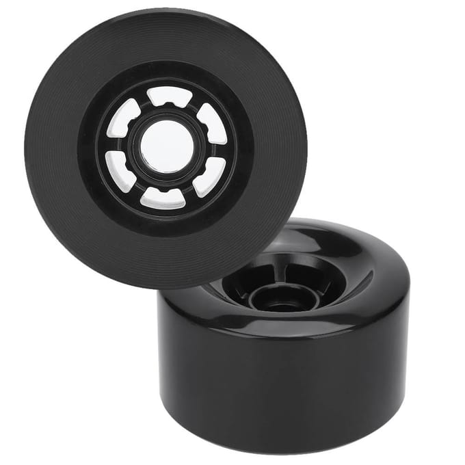 Elektrische Scooter Skateboards Banden PU 80A Schokbestendige Wielen voor Skateboards Longboard black