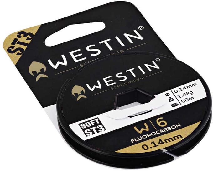 Westin W6 St3 50 M Flurocarbon Goud 0.140 mm
