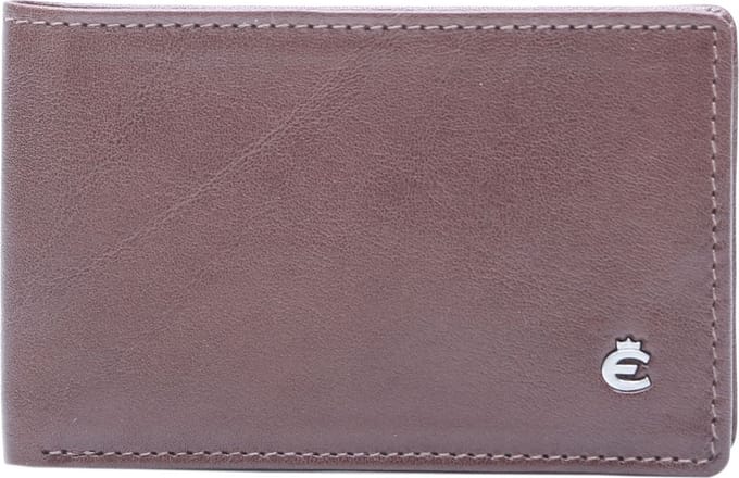 Esquire Leren Kaarthoes Toscana Cardholder Coffee Donkerbruin
