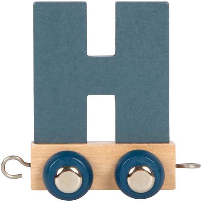 Small Foot - Wooden Letter Train Polar - H