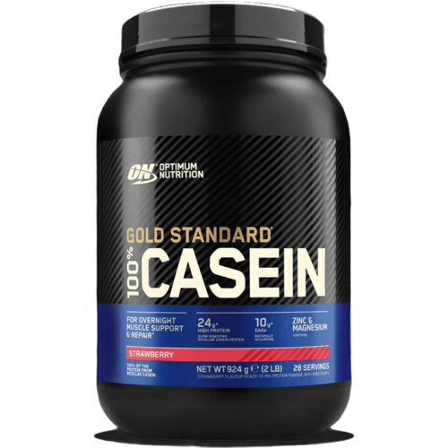 Optimum Nutrition Gold Standard 100% Casein Time Release Proteine - Strawberry - Caseïne Eiwitpoeder - 924 gram (28 servings)