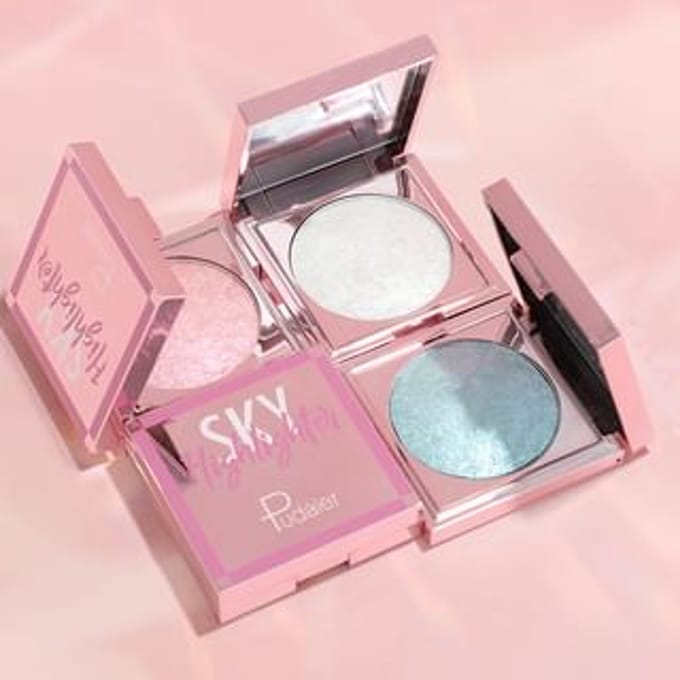 Pudaier - Shine Symphony Highlight - 8 Colors 01# Pearl White - 8g
