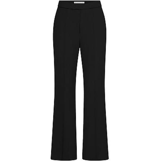 Enkellange Wide Fit broek Van Raffaello Rossi zwart