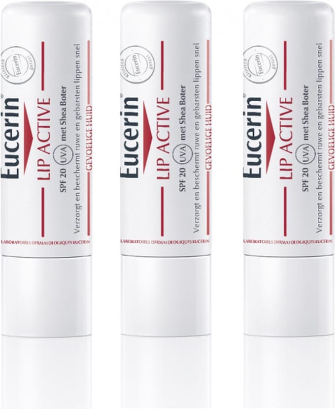Eucerin Lip Activ Gevoelige Huid SPF20 3x5ml
