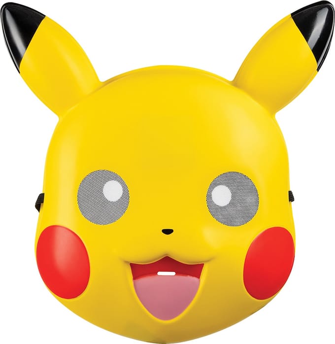 POKÉMON, Pikachu Mask, One Size Child