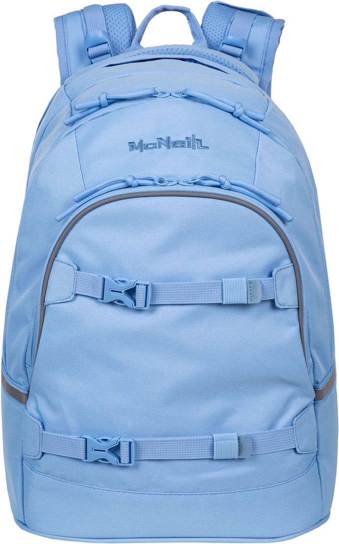 McNeill schoolrugzak Milo School Backpack Blue Lichtblauw