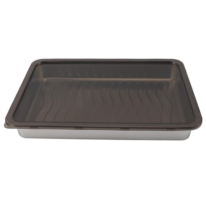 Dumpling Organizer 304 Roestvrij Staal Dumpling Opbergdoos voor Versheidsbehoud L(for 6.5-9kg) black