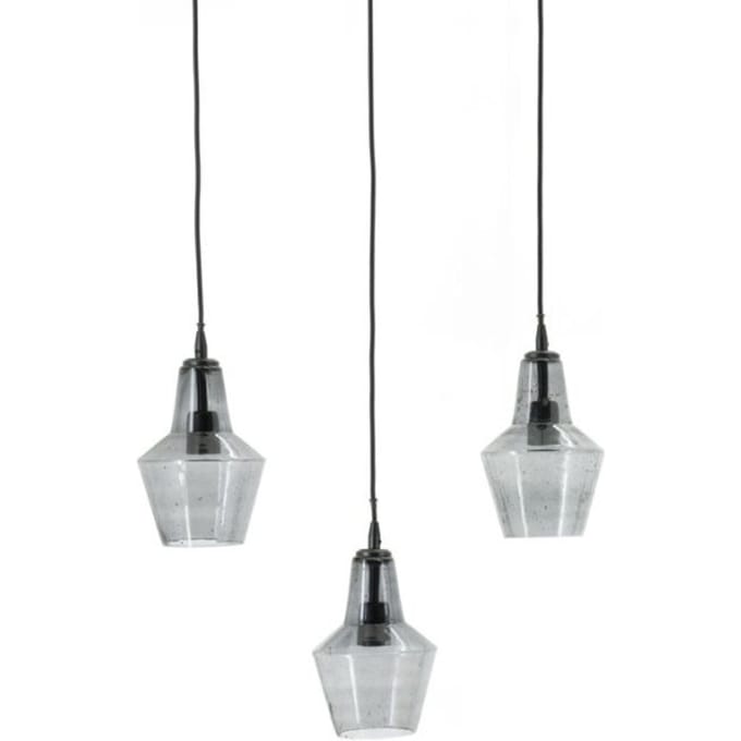 Furnilux Hanglamp orion , 3-lamps zwart