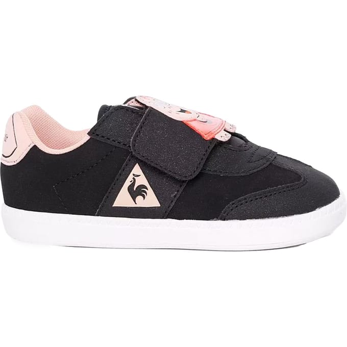 Le Coq Sportif Tacleone Animal Face Kinderen Zwarte Trainers