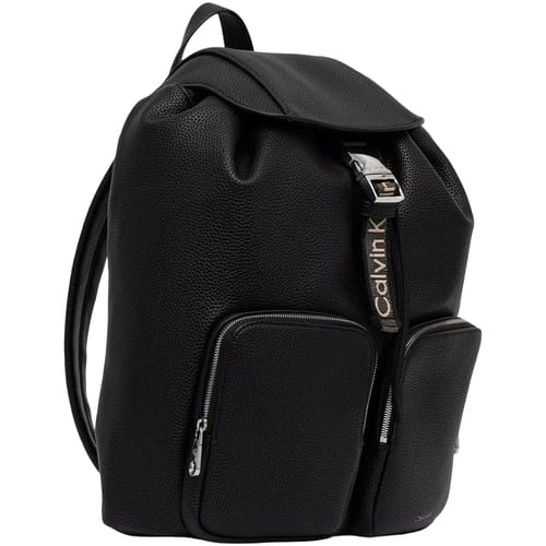 Rugzak Calvin Klein Jeans WEBBING STRAP FLAP B?ACKPACK LV04F3645G