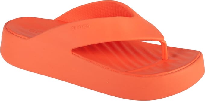 Crocs Getaway Serie - Vrouwen Platform Teenslippers - Sunkissed - Free Feel Technology - 38-39