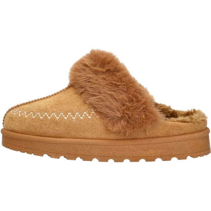 SUB55 Home Collection Pantoffels Open Pantoffels Open - cognac - Maat 38