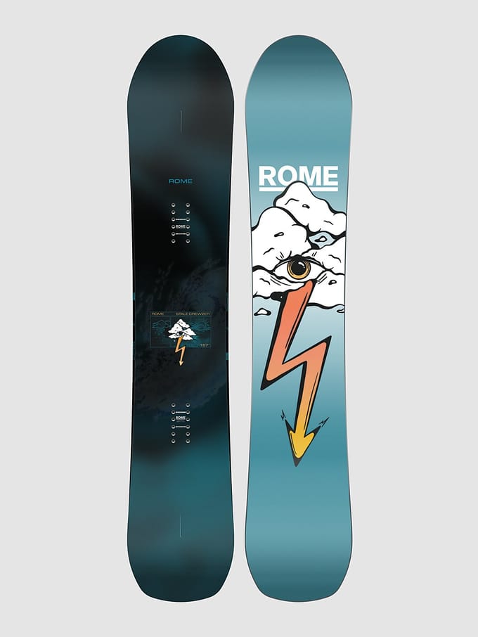 Rome Stale Crewzer 2027 Snowboard patroon