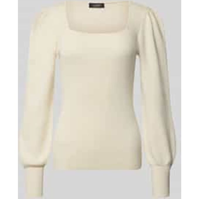 Gebreide pullover met pofmouwen Model 'DIEKA'