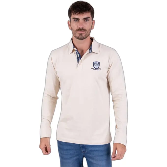 Polo met lange mouwen Camberabero