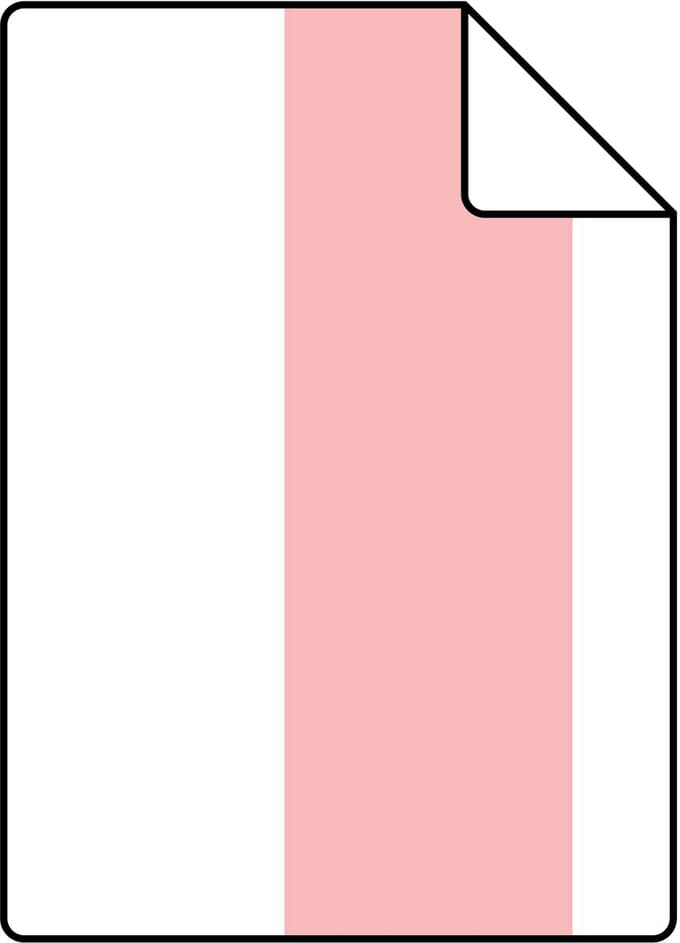 Proefstaal ESTAhome behang streep roze en wit - 26.5 x 21 cm - 130918-S