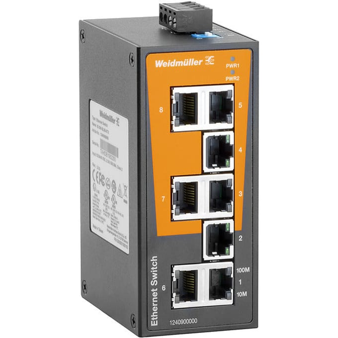 Weidmuller Netwerkswitch - 1240900000 - E33AH
