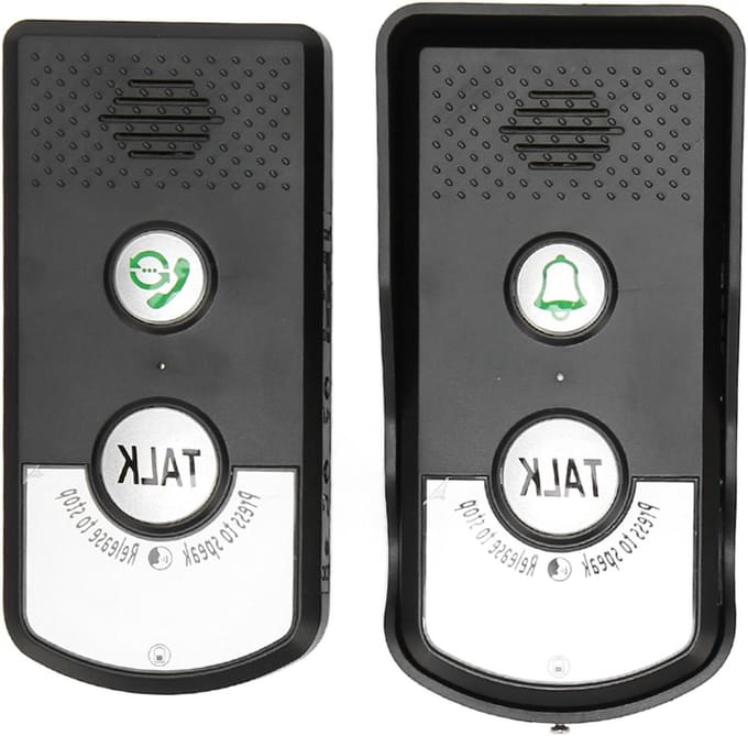 Draadloze Intercom - Huis Telefoon - Bezoekers Beheer - 1000 Meter Bereik - 20-50m Binnen - Wit