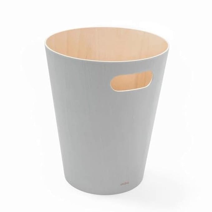 Houten Vuilnisbak 7.5 Liter - Greige