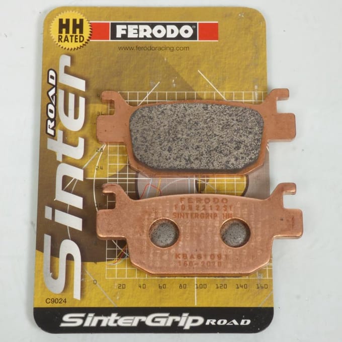 Plaquette de frein Ferodo pour Moto Benelli 500 TRK 502 2017 AR Neuf