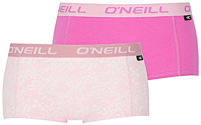 O'Neill dames boxershorts 2-pack - island sky - maat XL