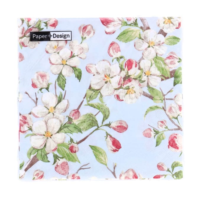 Servetten Spring Tree - 33x33 cm