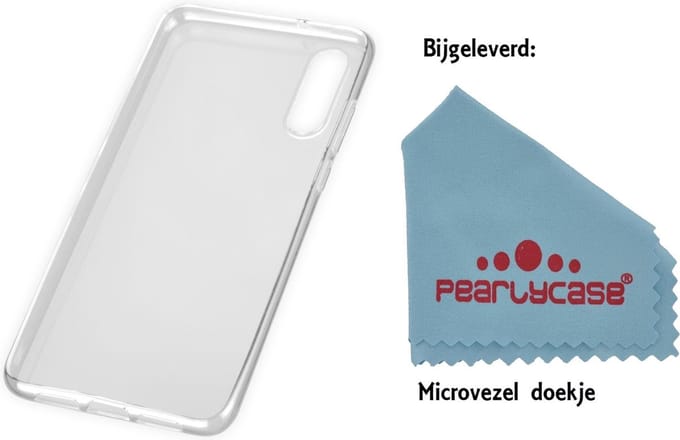 Pealycase Transparant TPU Siliconen Hoesje Geschikt voor Huawei P20