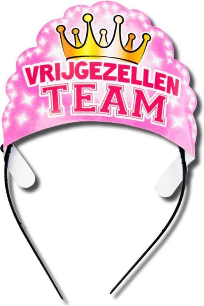 Diadeem vrijgezellen team dames