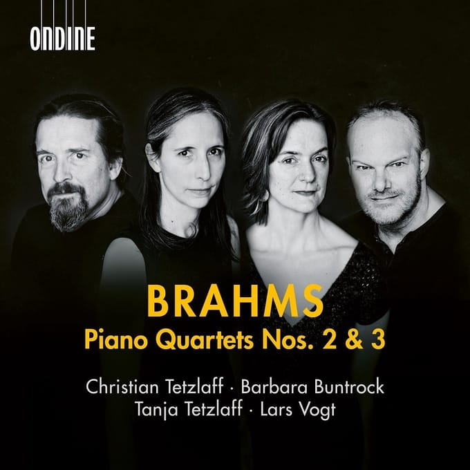Lars Vogt, Christian Tetzlaff, Barbara Buntrock, Tanja Tetzlaff - Brahms: Piano Quartets Nos. 2 & 3 (2 CD)