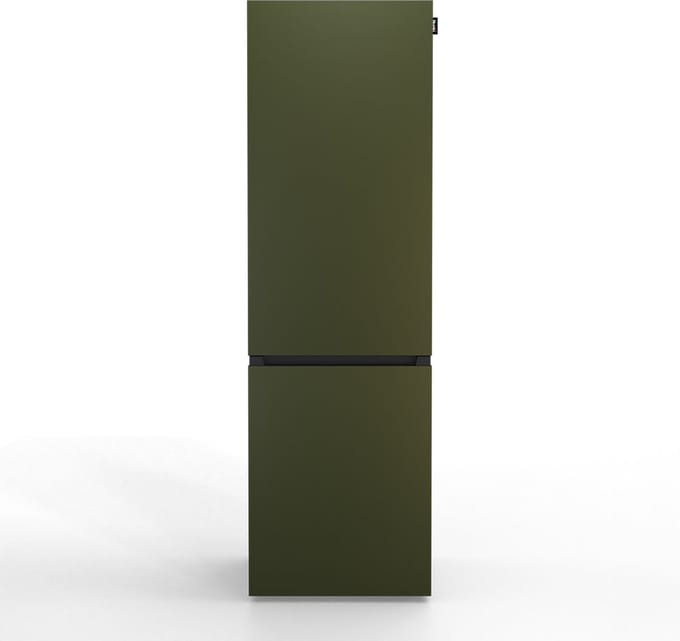 NUNKI LARGECOMBI-FMIL / Combi Bottom Koelkast, E klasse, 269l, Military Green, Matte (FRONT only)