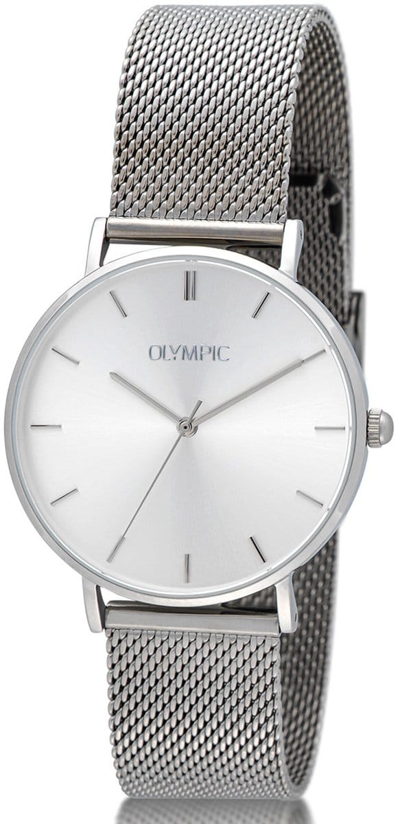 Olympic OL66DSS022 SAM Horloge - Staal - Staal - Index