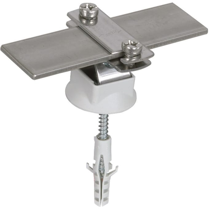 Dehn Geleiderhouder StSt Voor Fl 30mm/Rd6-10mm Met Houtschroef - 274230