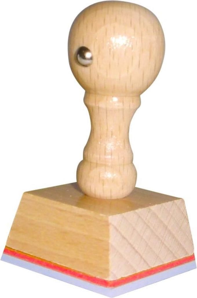 Handstempel 35x35 Mm - Stempels - Stempels volwassenen - Snelle Levering