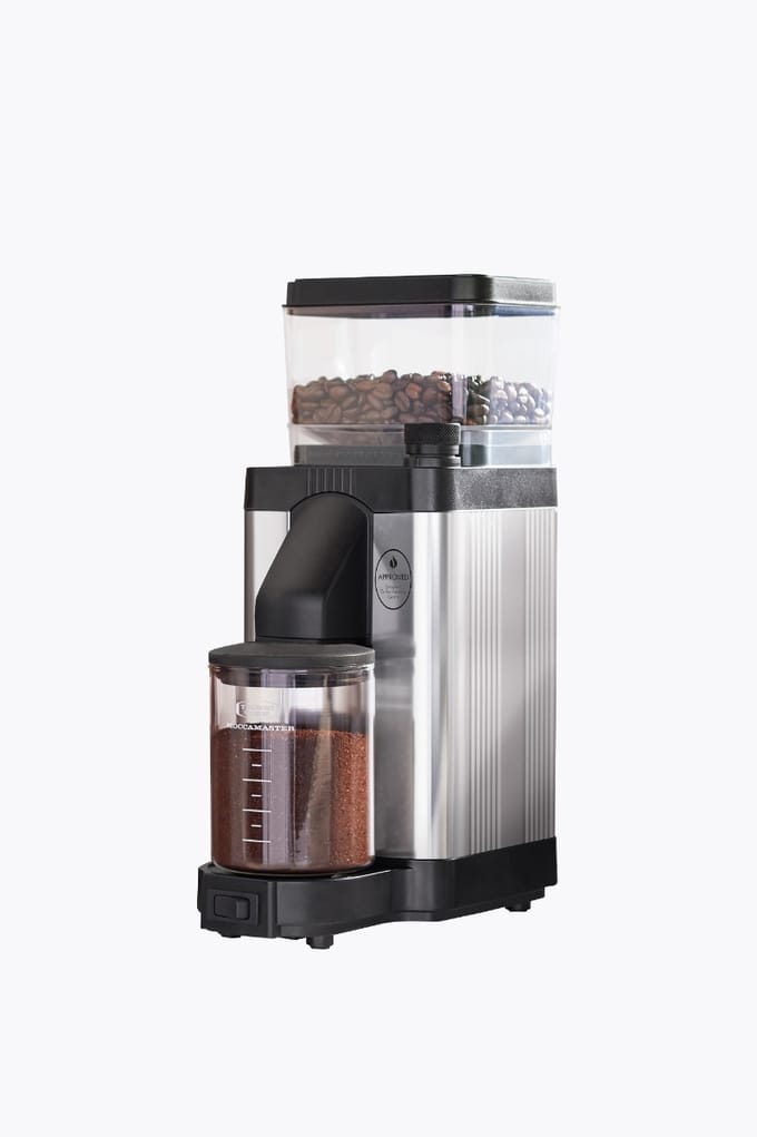 Moccamaster KM5 koffiemolen - Polished Silver - 5 jaar garantie