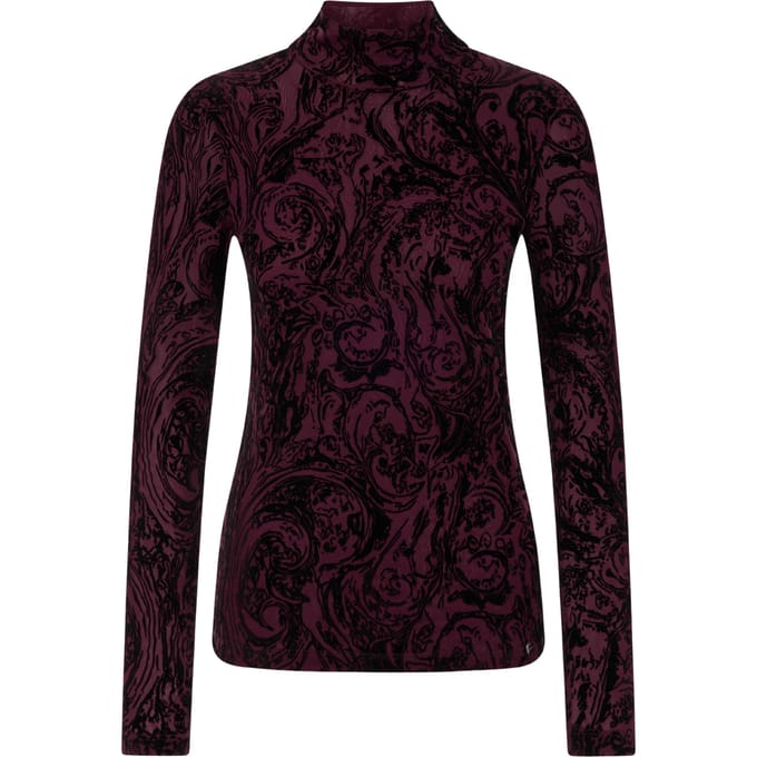 Marccain T-shirt T-shirts Bordeaux Bc 48.12 J36