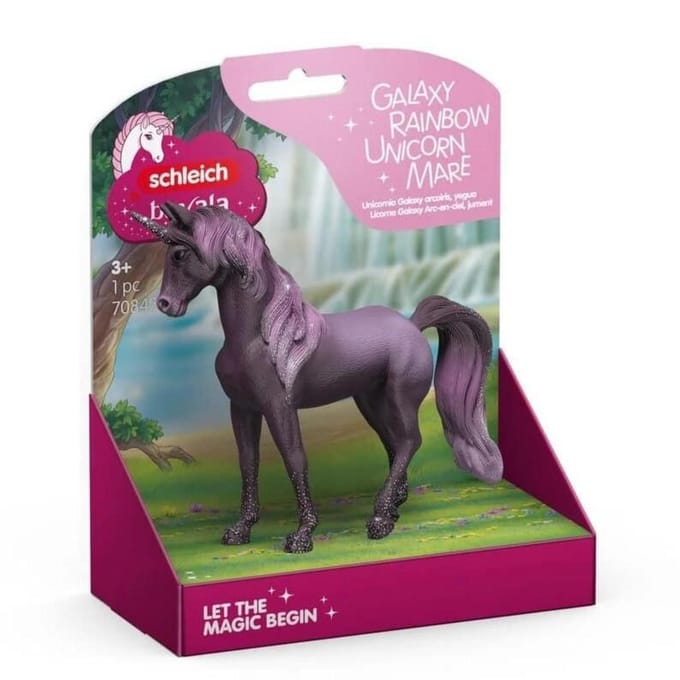 Schleich Bayala 70842 Galaxy Rainbow Unicorn Mare Dieren Voertuigen Speelgoed voertuigen Diverse speelgoedvoertuigen