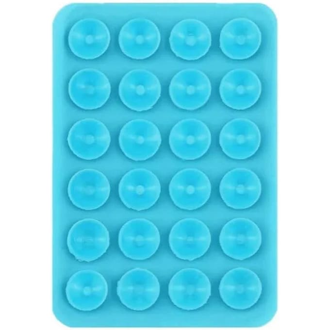 123watches Telefoonhouder Sticky - licht blauw