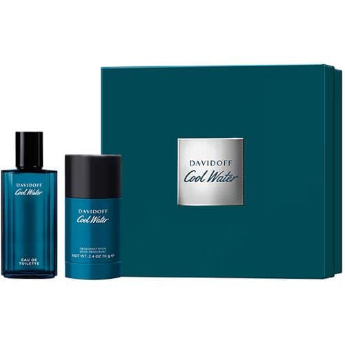 DAVIDOFF COOL WATER GESCHENKSET EAU DE TOILETTE 75 ML + DEODORANT STICK 75 ML