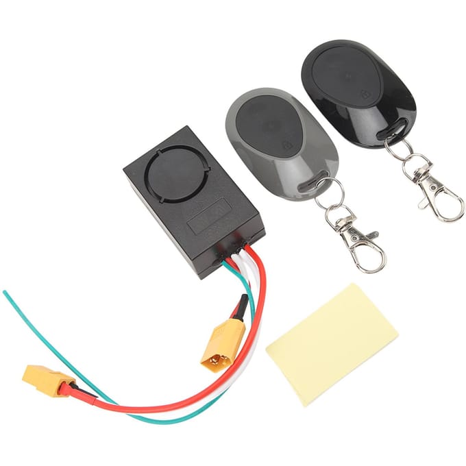 Alarme antivol 115 dB pour scooter électrique NINEBOT MAX G30, avec 2 télécommandes gray