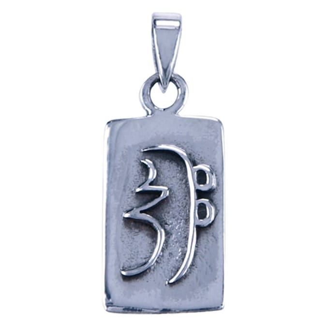 Zilveren Shei Hei Ki ketting hanger