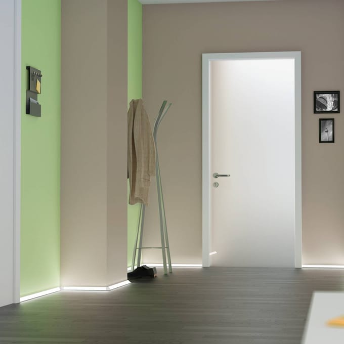 Paulmann 70262 Delta Profieldiffusor Aluminium (l x b) 100 cm x 2 cm Piece 1 stuk(s)