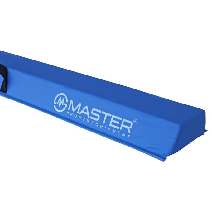 Opvouwbare Gymnastiek Balansbalk MASTER 240 cm EVA - blauw